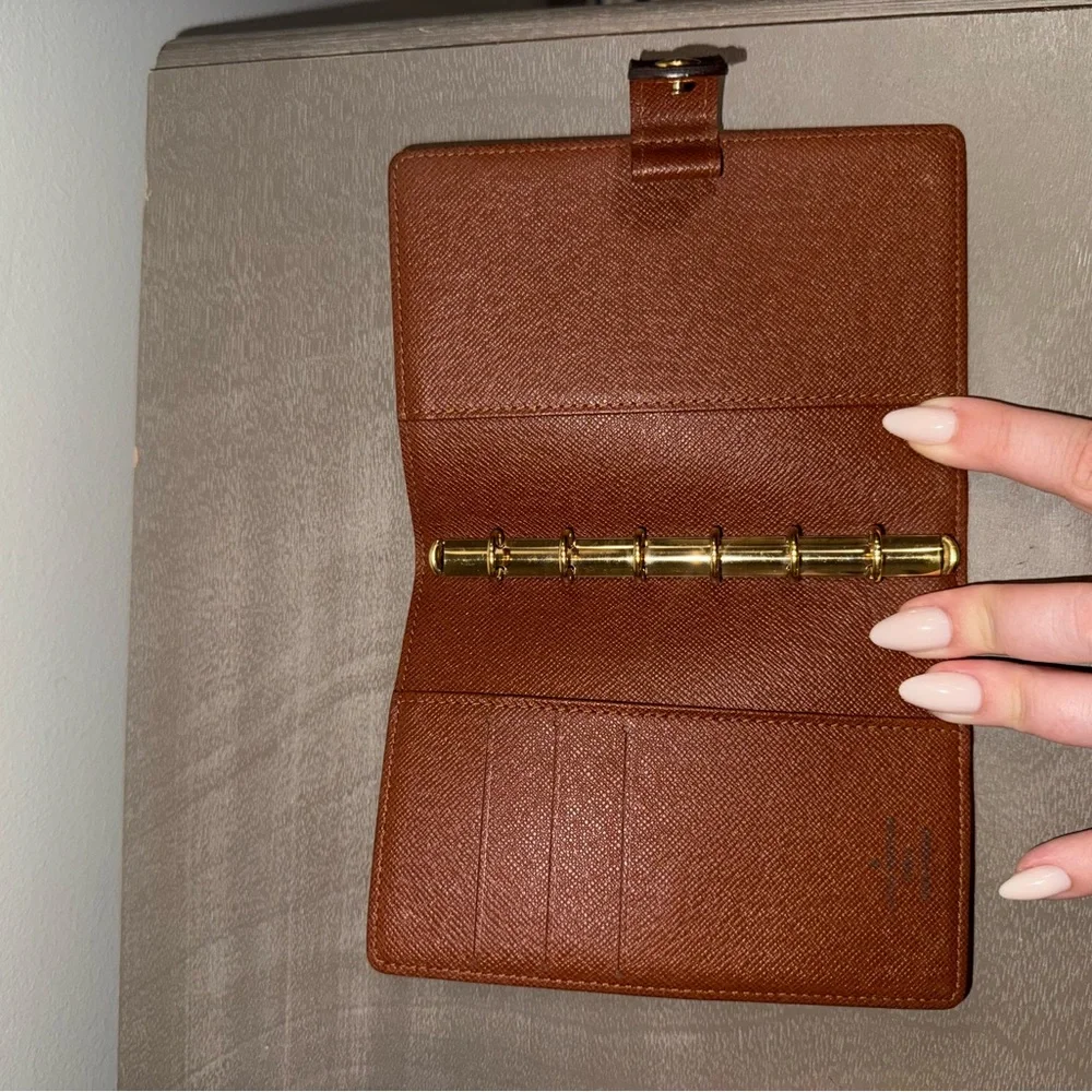 Louis Vuitton Monogram Small Ring Agenda Cover